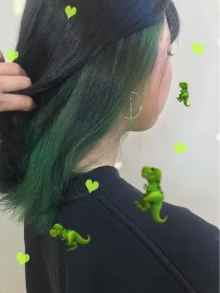 ミディアム カラー EMANON新宿東口所属・新宿駅近♡個室 ♡関口三都季🌜のヘアスタイル