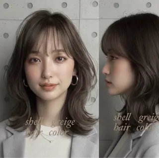 セミロング M.SLASH菅原 正裕のヘアスタイル