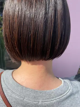 ショート ベージュ/透明感/ 桃子🎀のヘアスタイル