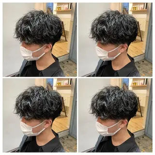 パーマ メンズ 💎髪質改善／艶髪 荻原💎のヘアスタイル