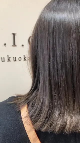 ミディアム 韓国スタイル🇰🇷 minamiのヘアスタイル