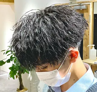 パーマ メンズ QOL 立川所属・トレンドパーマ‼️ NAOKI💥のヘアスタイル