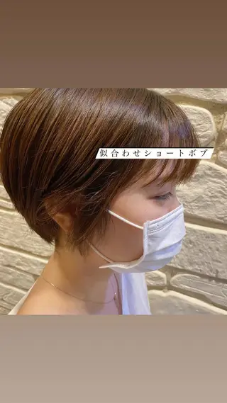ショート maika /layer cutのヘアスタイル