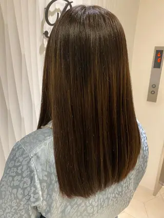 ミディアム 大倉 未波のヘアスタイル