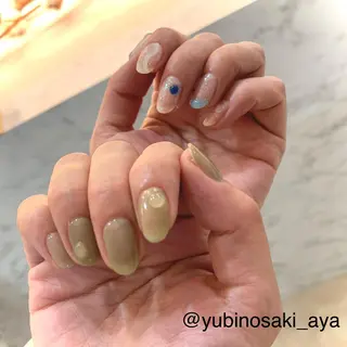 ネイル ゆびノさき茨木店 ニュアンス/アートのネイルデザイン