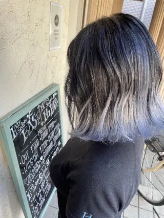 カラー 束感まつぱ🥑🤍 NATUKI🤍のマツエク・マツパデザイン