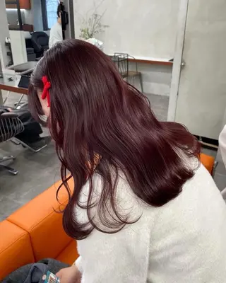 カラー ABBEY5所属・岩元 結実のヘアスタイル