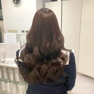 ロング カラー ヘアアレンジ GO TODAY  SHAiRE SALON岡山所属・Sana/ 耳ツボ/インナーのヘアスタイル