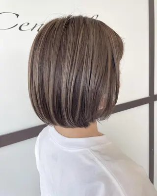 ミディアム カラー 河合秀明/ショート /ボブ/レイヤーのヘアスタイル