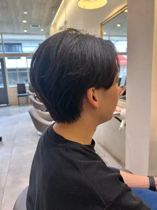 メンズ yuu 練習モデル募集のヘアスタイル