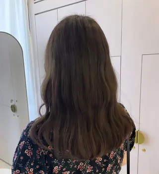 ロング カラー 暖色/オリーブカラー /中村未来🍒🫒のヘアスタイル
