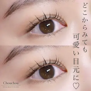 マツエク・マツパ Chouchou シュシュ岡山駅西口店のマツエク・マツパデザイン