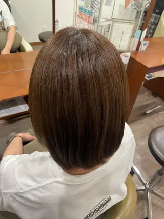 ミディアム 笠間 悠月のヘアスタイル