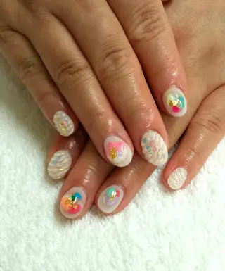 ネイル 河野ちえ (雑誌掲載サロン)のネイルデザイン