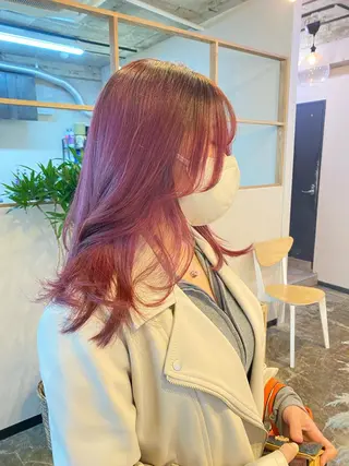 セミロング DopeLIT モデル募集中のヘアスタイル