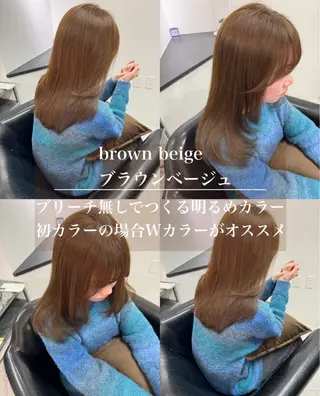 カラー 入佐 美聡のヘアスタイル