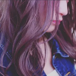 セミロング カラー 山本 芳喜のヘアスタイル