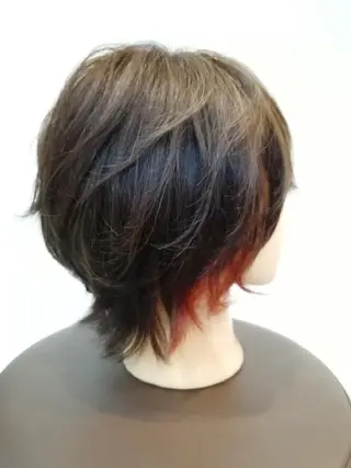 ミディアム hair make powder 薮本のヘアスタイル