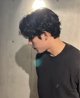 ショート パーマ メンズ メンズパーマのプロ /佐藤翼のヘアスタイル