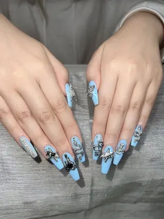 ネイル Lee Nails チップ長さだし専門店のネイルデザイン