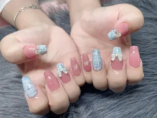 ミディアム ネイル 《LB》ラブリエ Nail&eyeのマツエク・マツパデザイン