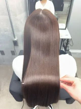 ロング カラー 髪質改善/韓国 ﾚｲﾔｰ/店長/原島のヘアスタイル