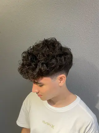 パーマ メンズ grow hair works tokyo所属・葛西/barber/ 相山琉磨のヘアスタイル