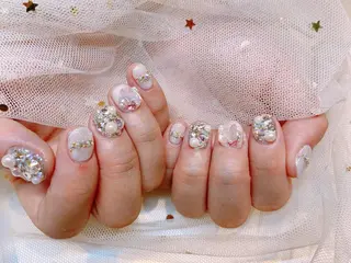 ネイル 長さだし専門店 M2　rikaのネイルデザイン