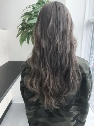 セミロング カラー Hair mission【ヘアーミッション】心斎橋所属・エクステ／レイヤー 落合/心斎橋のヘアスタイル