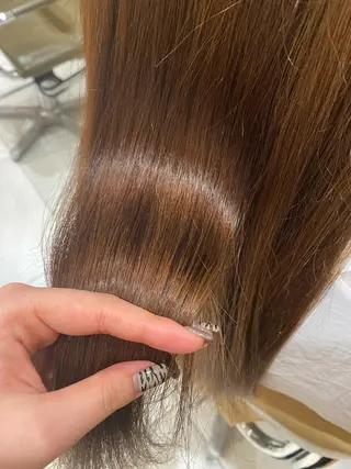 ロング カラー ヘアアレンジ ｱｵﾇﾏﾐﾕ☁️ /ボブ/ハイトーン/のヘアスタイル