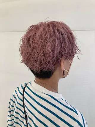 ショート MiRI💜地毛級 エクステ✖似合わせ技のヘアスタイル