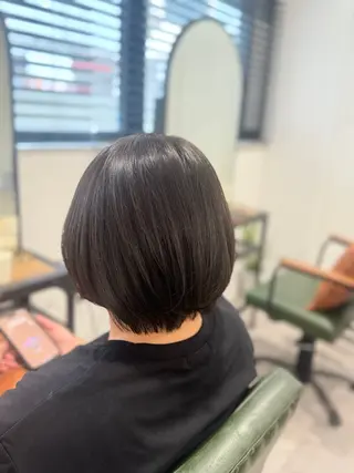 ショート オリーブ🫒レイヤー /平尾/りの‎🤍のヘアスタイル