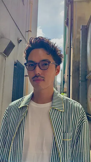 ショート パーマ メンズ daichi (UMM)のヘアスタイル