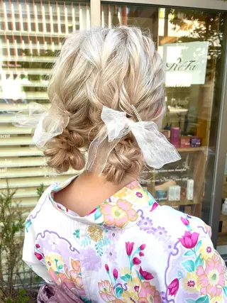 ヘアアレンジ ヘアアレンジ 🌿あがりれいなのその他イメージ