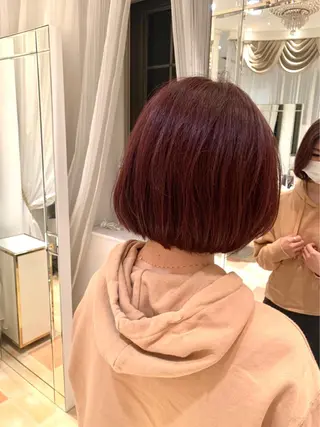 ショート La fith hair rond 立川店所属・kyosuke 透明感カラーのヘアスタイル