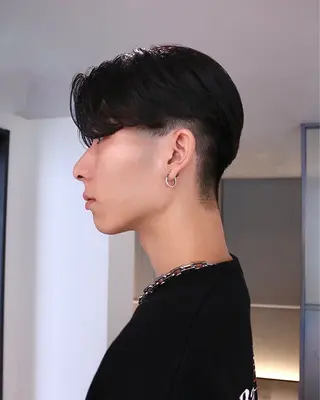 メンズ アイブロウ Qin shaire salon 原宿verno店所属・【センターパート】 ETO／江藤翼の眉毛・アイブロウイメージ