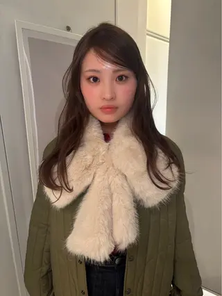 ロング カラー rento🎨 /ワンカラー募集のヘアスタイル