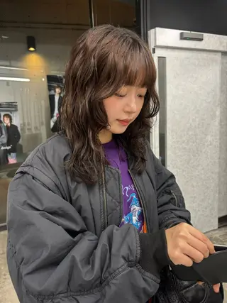 ミディアム ✩似合わせカラー /レイヤー✩momoのヘアスタイル