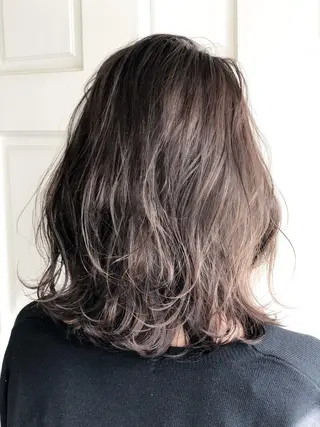 ミディアム カラー LA KING GINZA TOKYO所属・🧡ショートの達人 🧡SHOのヘアスタイル