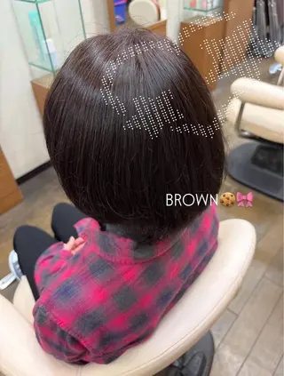 ショート カラー 竹内 涼寧のヘアスタイル