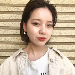 ショート カラー suvvy hairsalonのヘアスタイル