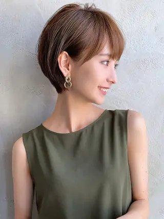 ショート カラー ショート、ボブの神✨ 峯朋也✂︎✨のヘアスタイル