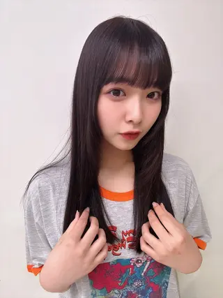 セミロング カラー ヘアアレンジ 愛されカラー🩷 はるなのヘアスタイル