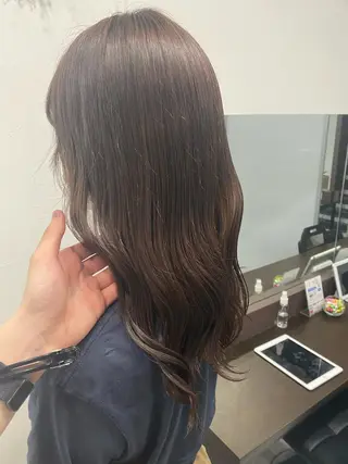 ロング カラー ヘアアレンジ メンズ 韓国ヘア特化💍 tiam💍ブリーチのヘアスタイル