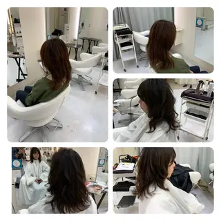 ミディアム カラー 丹野 圭太のヘアスタイル