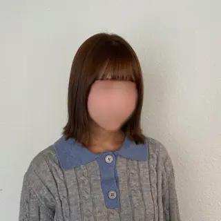 ミディアム 似合わせレイヤー / 栄 / はるな🌼のヘアスタイル