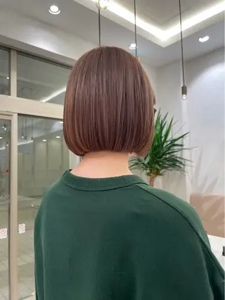 カラー 艶カラー┆ブラウン ┆ゆうはのヘアスタイル