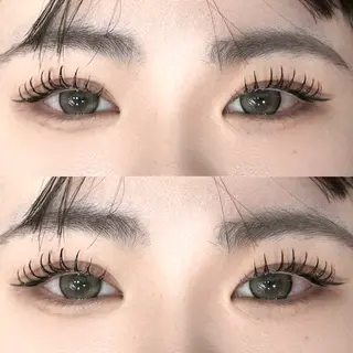 マツエク・マツパ Pearl 四条大宮 〜AOI〜のマツエク・マツパデザイン