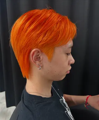 ショート カラー メンズ Pia hair design yakuin所属・【pia】 syuuのヘアスタイル