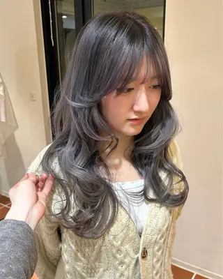 カラー カットモデル 募集中🪽｜minaのヘアスタイル